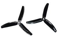 Kingkong 5040 3-Blade Black Propellers CW CCW 1 Pair for FPV Racer [1067875-b]